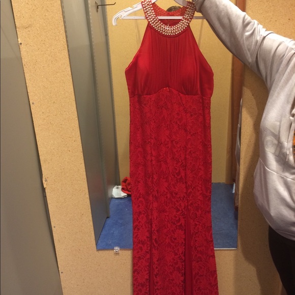 jcpenney red dress